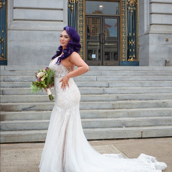 Calla Blanche wedding gown - Picture 4 of 14